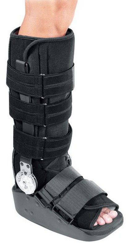 Ventajas de la bota walker frente a la escayola