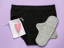 Artículos higiene menstrual reutilizables