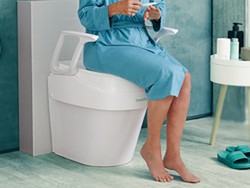 Elevador WC 10 cm con tapa Etac Hi-Loo 10 cm - Azzul Ortopedia