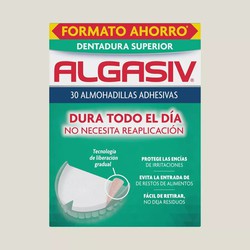Algasiv Superior Almohadillas Adhesivas Para Dentaduras Postizas