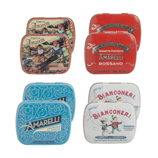 Amarelli Boîte Métal Combi 20g