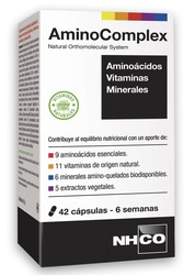 Nhco AminoComplex Aminoácidos, Vitaminas y Minerales 42 Capsulas