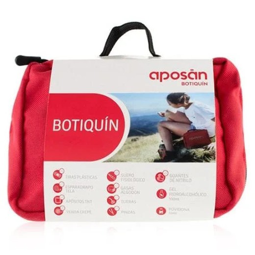 Aposan Basic First Aid Kit Toiletry Bag