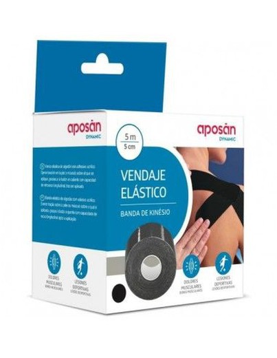 Aposan Dynamic Elastic Bandage 5 m X 5 cm