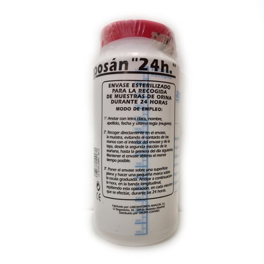 Aposan Sterile Container Urine Collection 24 hours 1500 ml