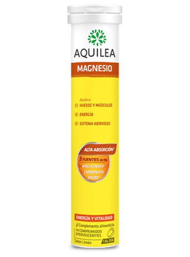 Aquilea Magnesium Energy and Vitality 14 Effervescent Tablets