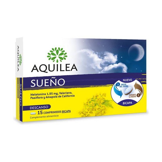 Achillée Sommeil 1.95mg 15 Comprimés