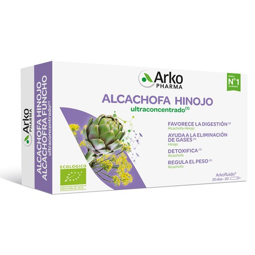 Arkopharma Alcachofra Funcho Bio 20 U