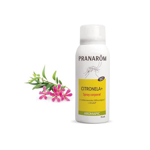 Pranarom Aromapic Citronnelle+ Spray Corporel 75 ml
