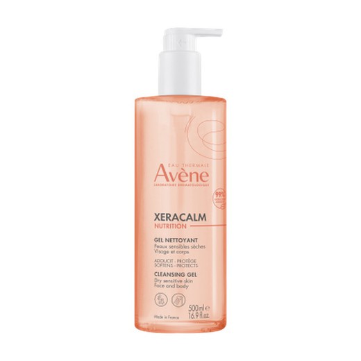 Avene Xeracalm Nutrition Gel Limpiador 500 ml