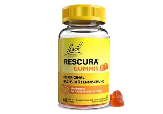 Bach Rescue Gummies 60 Vegan Gum Beads
