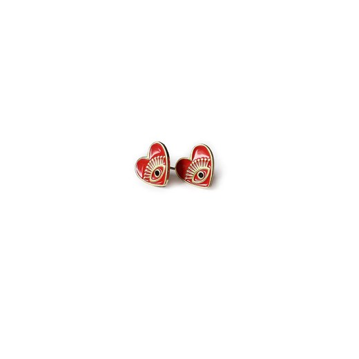 Boucles d'oreilles hypoallergéniques BC Labs Mystic Heart