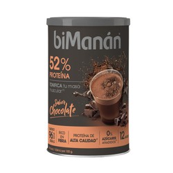 Bimanan Batido de Proteína Sabor Chocolate 360 g 12 Batidos