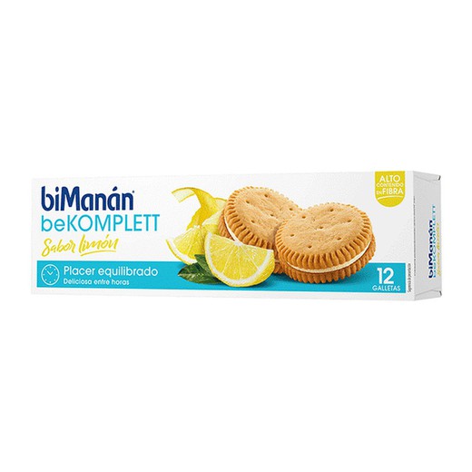 Biscoitos Bimanan Bekomplett Sabor Limão 12 U