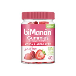 Gomas Bimanan com Glucomanano 40 Gomas