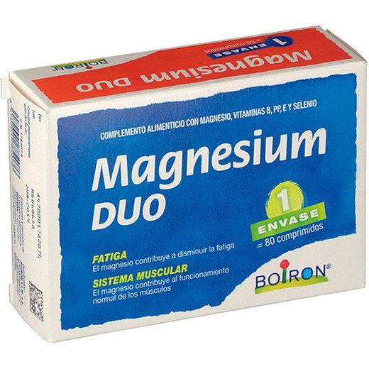 Boiron Magnésium Duo 80 Comprimés