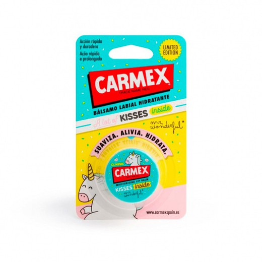 Bálsamo Labial Hidratante Unicórnio Carmex Mr. Wonderful 7,5 g