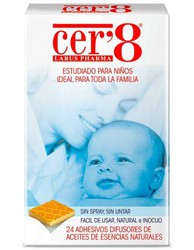 Cer8 Adhésifs pour diffuseur d'huiles essentielles naturelles 24 unités