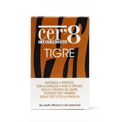 Cer8 TIGER Natural Essential Oil Diffuser Stickers 24 Units