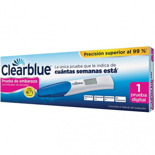 Clearblue Digital Test De Embarazo 1u