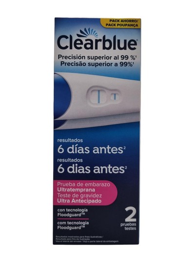 Clearblue Ultra Early Pregnancy Test Analogue 2 Tests