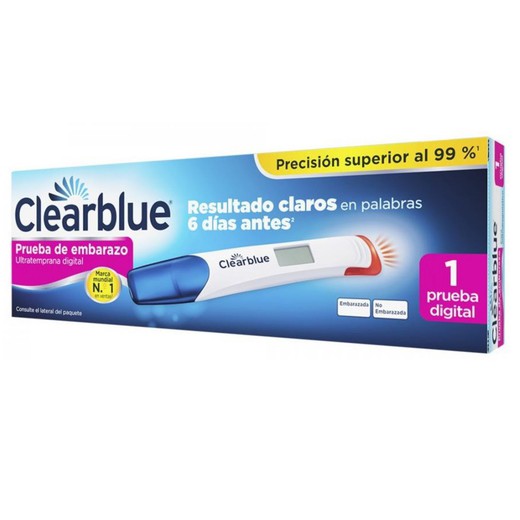 Clearblue Prueba De Embarazo Ultratemprana Digital 1 unidad