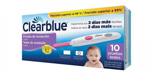 Clearblue Digital Ovulation Test 10 testes