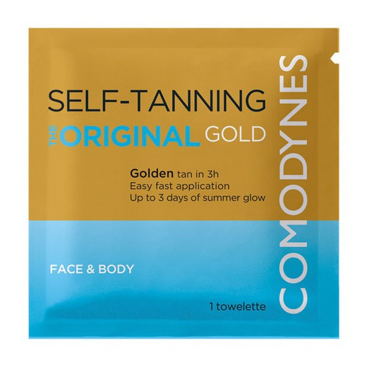 Comodynes Autobronzeador The Original Gold 8 Toalhetes