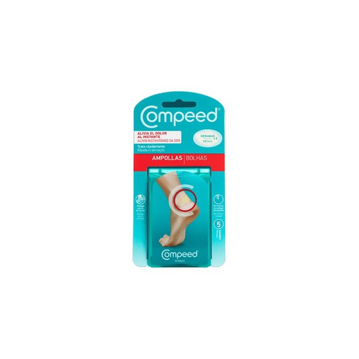 Compeed Hydrocolloid Ampoules T- Med 5 U