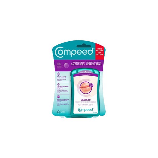 Compeed Calenturas Hydrocolloid Patch 15 U