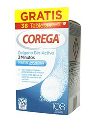 Corega 3 Minutes Nettoyage Prothèse Dentaire 108 Comprimés