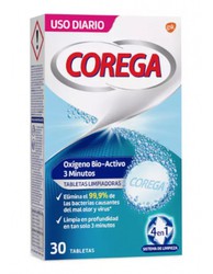 Corega 3 Minutes Cleaning Dental Prosthesis 30 Tablets