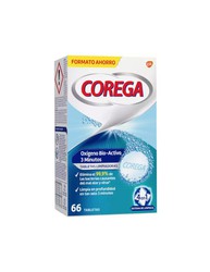 Corega 3 Minutos Limpieza Prótesis Dental 66 Tabletas