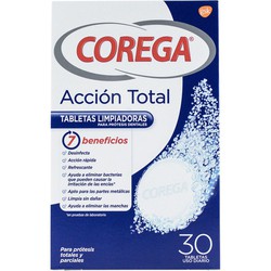 Corega Total Action Prosthesis Cleaning Cleaner 36 Tablets