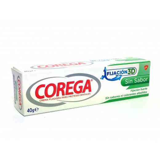 Corega Crema Extra Fuerte Sin Sabor Prótesis 40 g