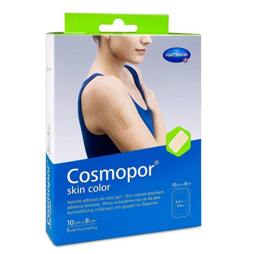 Cosmopor Skin Pansement Stérile Couleur 10 cm x 8 cm 5u