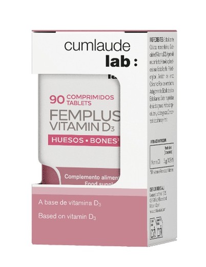 Cumlaude Femplus Vitamin D3 90 Comprimidos