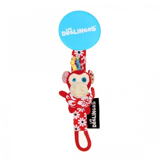 Deglingos Pacifier Chain Bogos The Monkey 36612