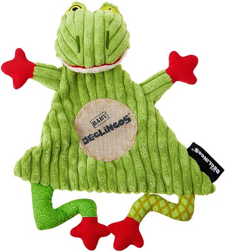 Deglingos Frog Doudou Blanket 36713