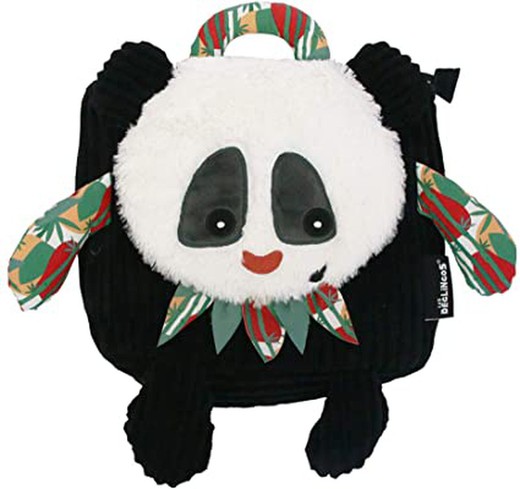 Deglingos Mochila School Oso Panda 35028