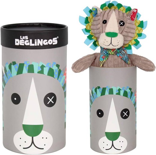 Deglingos Peluche Leon con Caja Simply 23 Lion Jelekros 33119