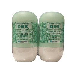 Dernove PACK Desodorante Roll-On Alumbre 75 ml x 2 U