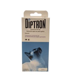 Diptron Gatos 50 mg 2 Pipetas de 0,50 ml