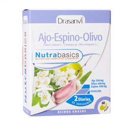 Drasanvi Garlic Espino Olivo 60 tablets