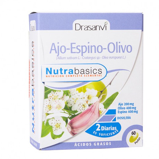 Drasanvi Ail Espino Olivo 60 comprimés