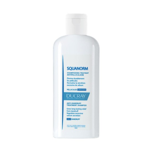 Ducray Squanorm Grease Anti-dandruff Shampoo 200ml