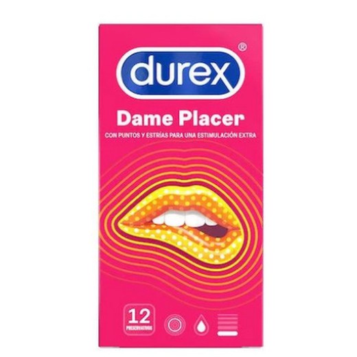 Preservativos Durex Give Me Pleasure 12 U