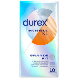 Durex Invisible XL 10 Unidades