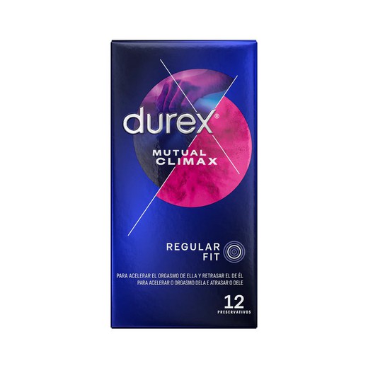 Préservatifs Durex Mutual Climax 12 U
