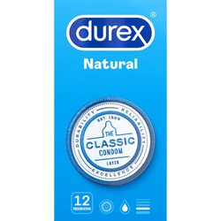 Durex Natural Plus Easy On Condoms 12 U